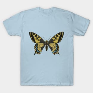 A common yellow swallowtail vector illustration T-Shirt